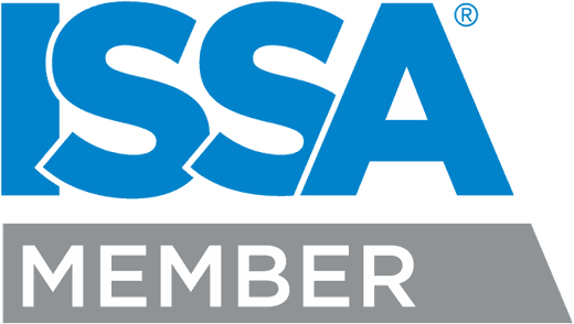 ISSA member, the worldwide cleaning industry association